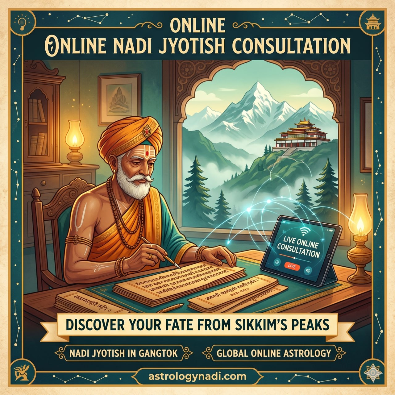 Nadi Jyotish in Sikkim Gangtok and Online Astrology